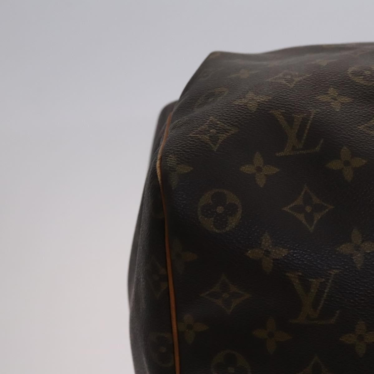 Louis Vuitton Keepall Bag Monogram Canvas Brown Canvas Travel Bag