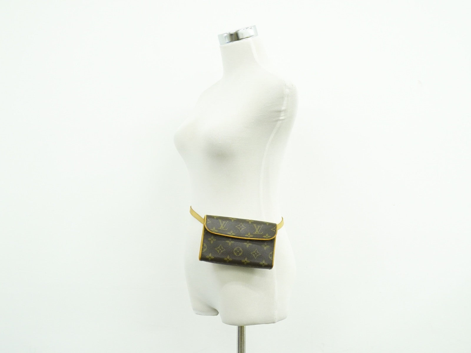 Louis Vuitton Florentine Waist Bag Monogram Canvas Brown Canvas Shoulder Bag