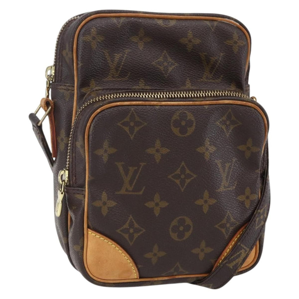 Louis Vuitton Amazone Bag Monogram Canvas Brown Canvas Shoulder Bag
