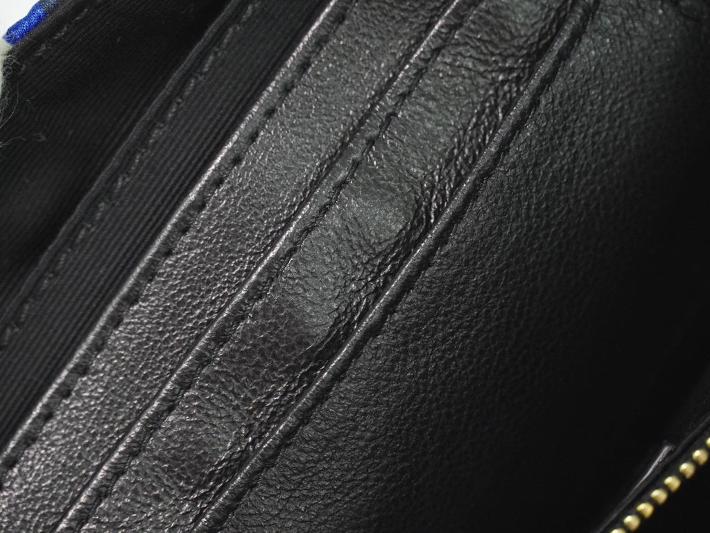 Saint Laurent Jamie Flap Bag Quilted Printed Silk Multicolour Silk Shoulder Bag Bag (Pre-Owned)