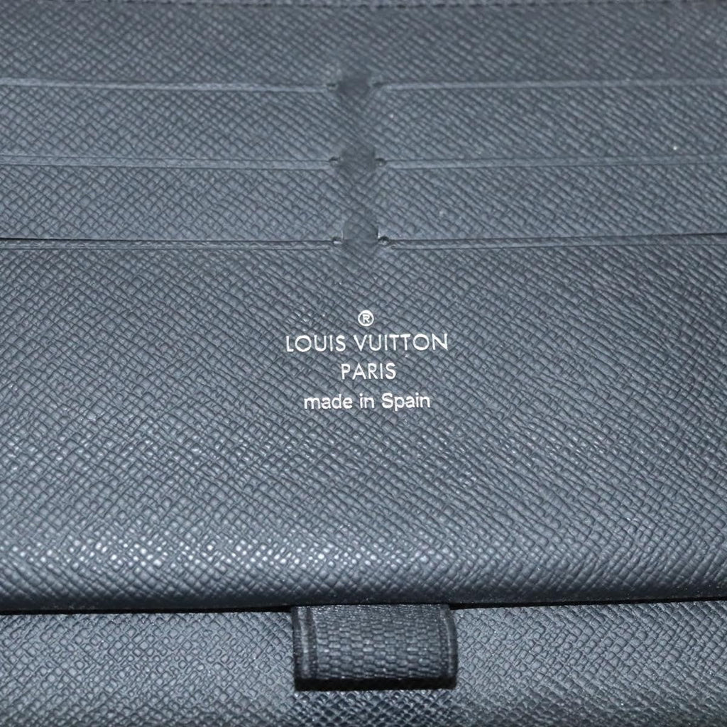 Louis Vuitton Zippy Organizer Epi Leather Black Leather Wallets Accessory