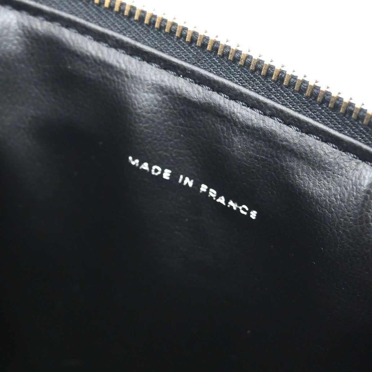 Chanel Vintage Timeless Cosmetic Case Caviar Black Leather Handbag
