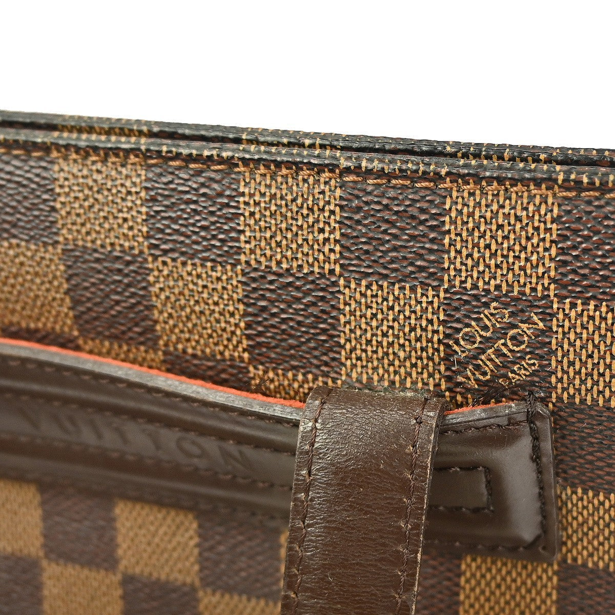 Louis Vuitton Parioli Handbag Damier Brown Canvas Shoulder Bag
