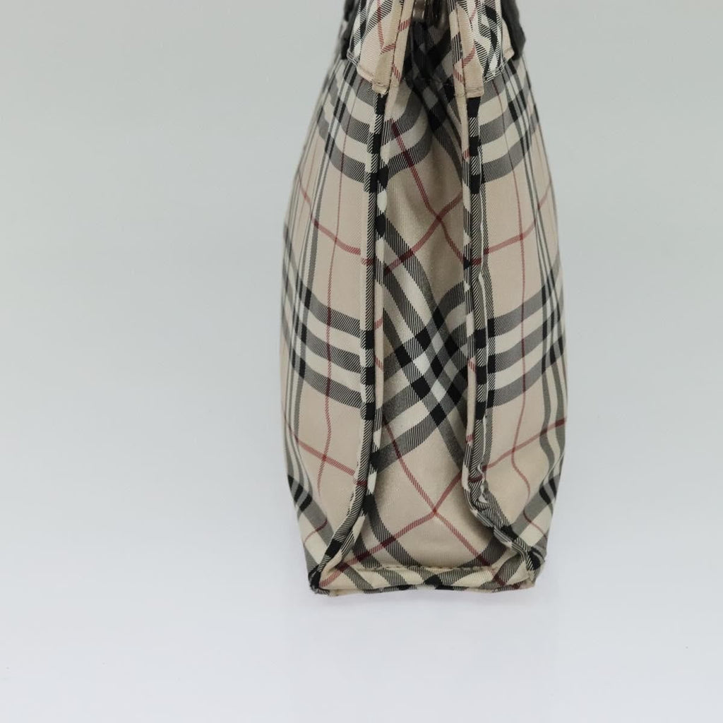 Burberry Nova Check Blue Label Nylon Beige Nylon Tote Bag