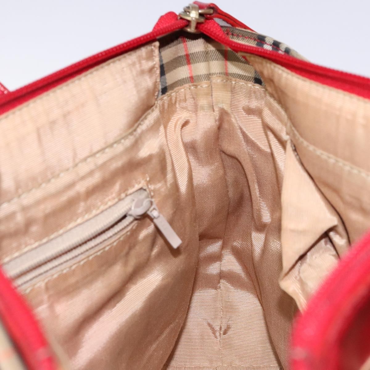 Burberry Nova Check Handbag Nova Check Canvas Beige Canvas Handbag