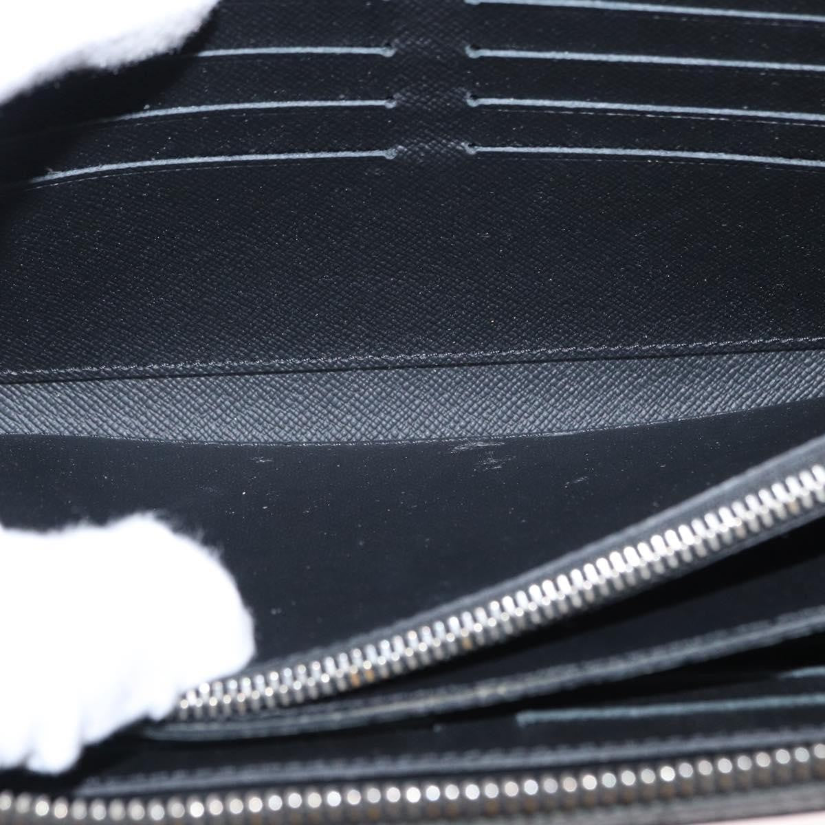 Louis Vuitton Zippy Xl Taiga Leather Black Leather Wallets Accessory