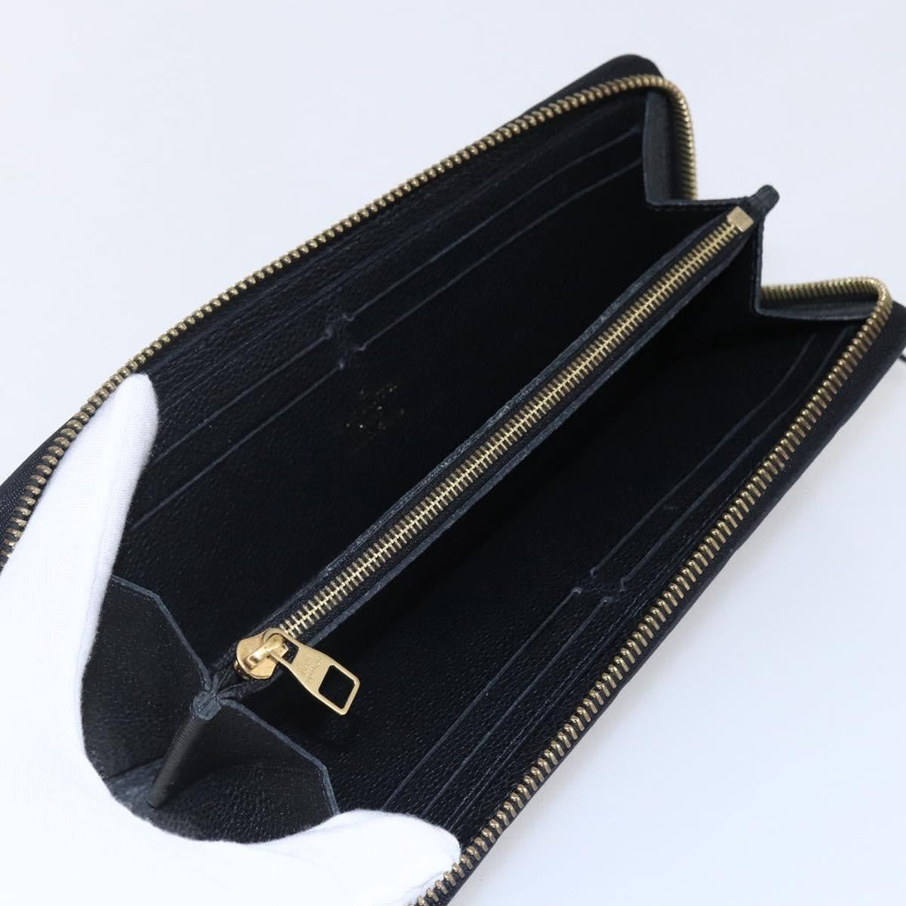 Louis Vuitton Portefeuille Zippy Monogramme Empreinte Monogramme Empreinte Black Leather Wallets Accessory