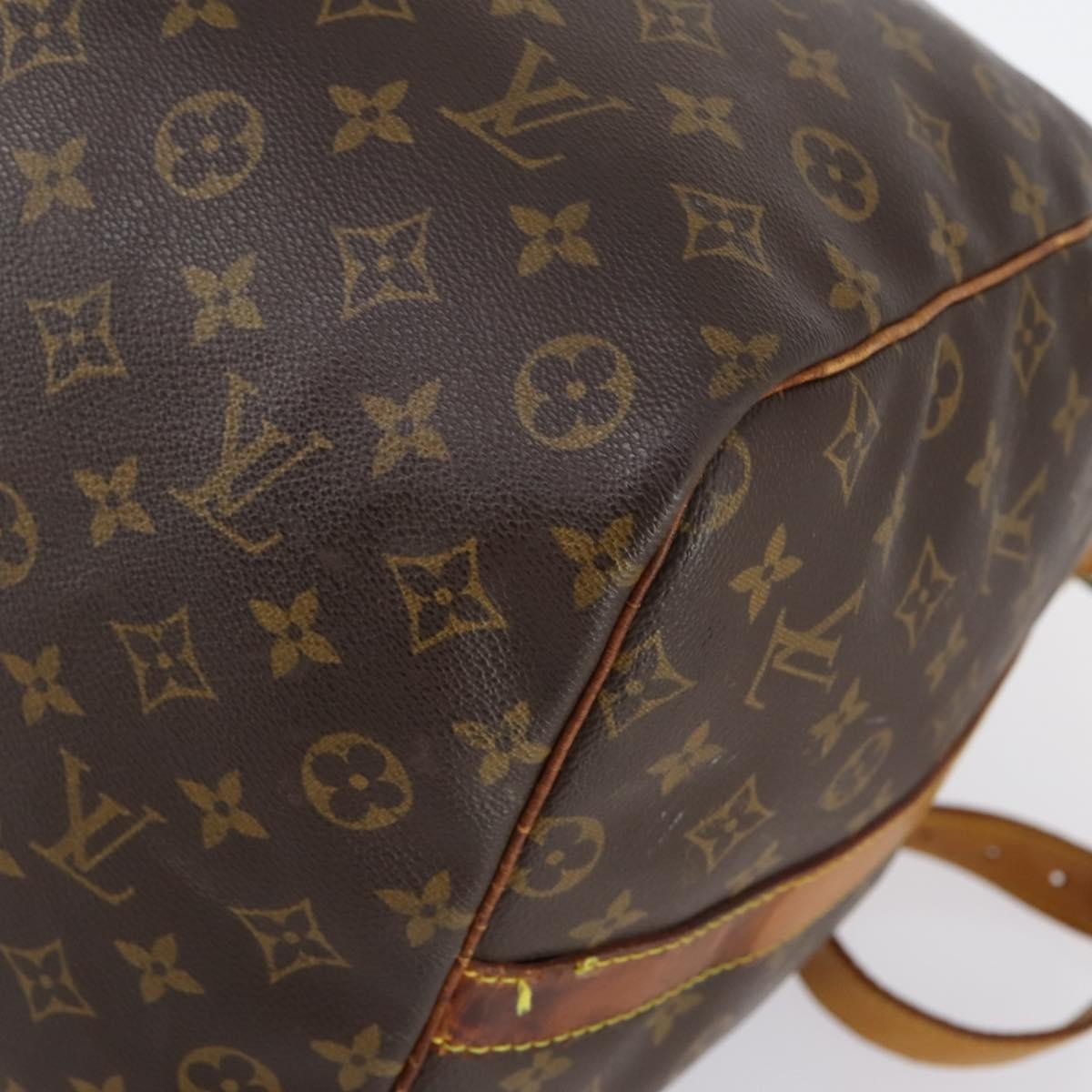 Louis Vuitton Keepall Bandouliere Bag Monogram Canvas Brown Canvas Travel Bag