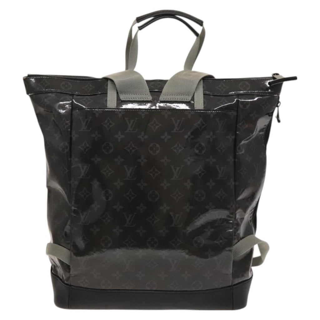 Louis Vuitton Zipped Tote Limited Edition Monogram Eclipse Glaze Canvas Black Canvas Backpack Bag