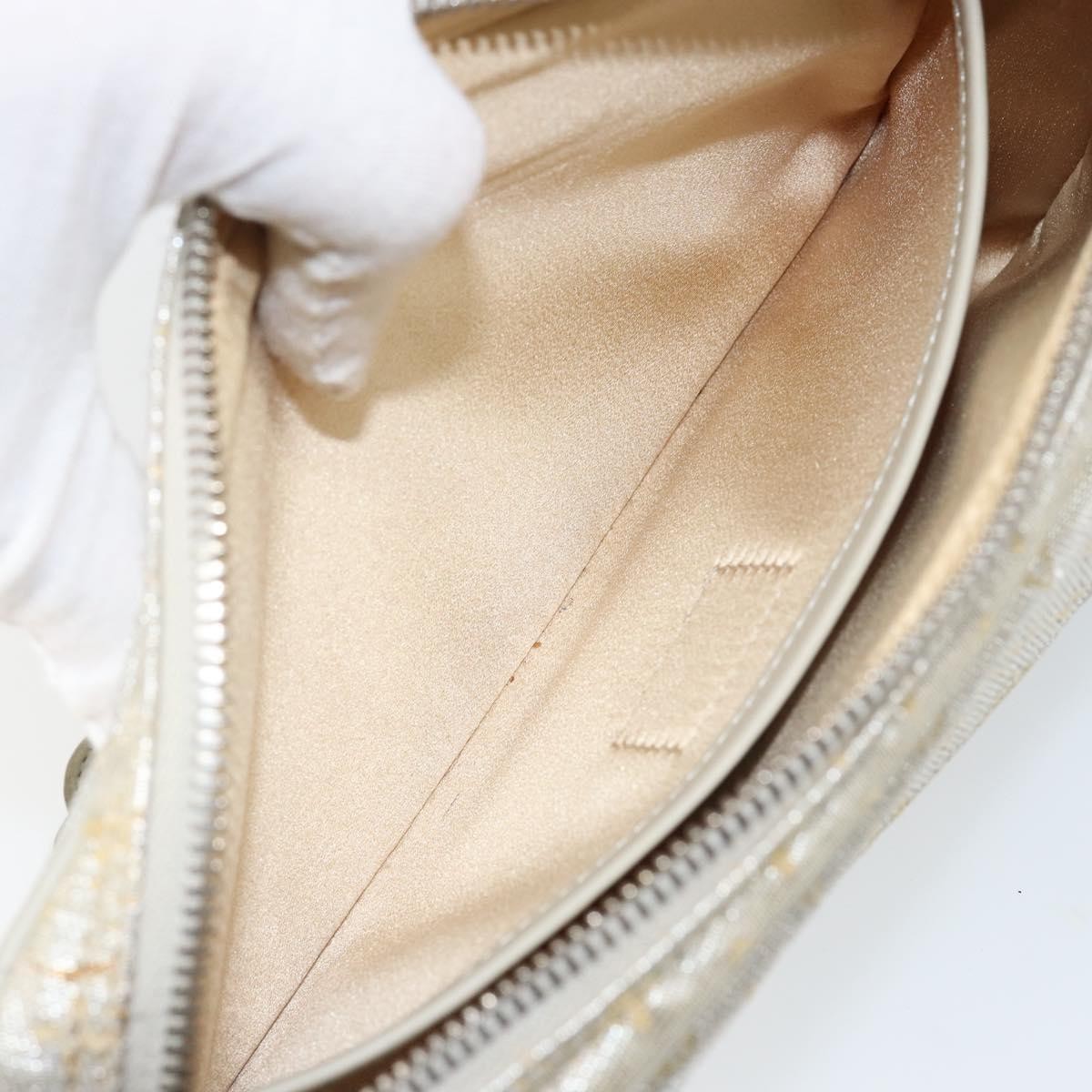Louis Vuitton Mckenna Shoulder Bag Mini Lin Gold Canvas Bag