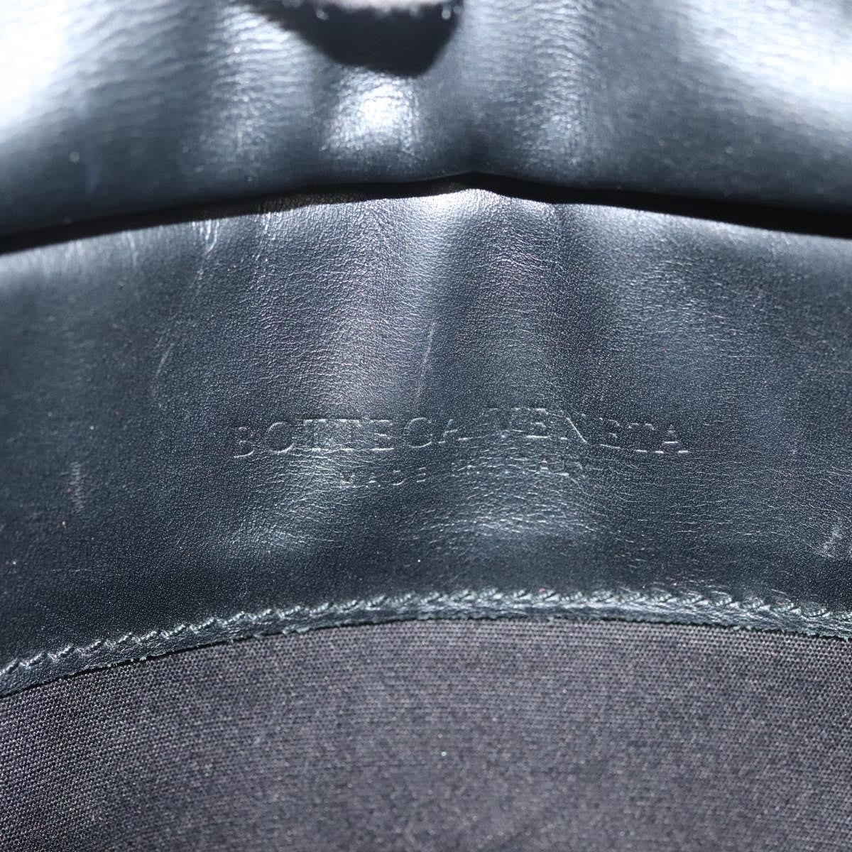 Bottega Veneta Utility Waist Bag Leather With Intrecciato Black Leather Bag