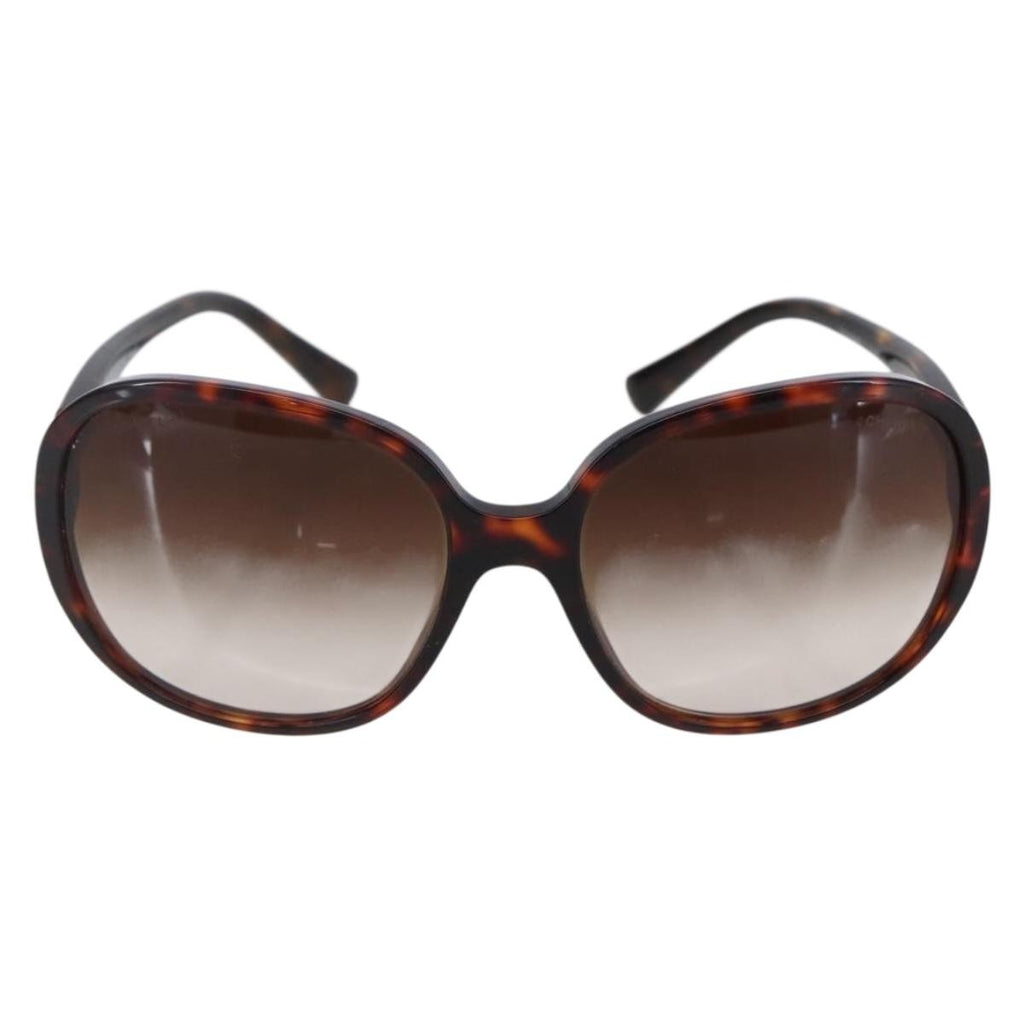 Chanel Chanel Logo Sunglasses Eye Wear Plastic Brown Plastic Sunglasse Accessory