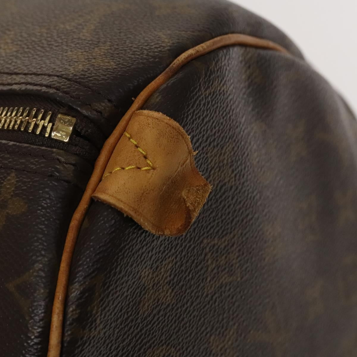 Louis Vuitton Keepall Bag Monogram Canvas Brown Canvas Travel Bag