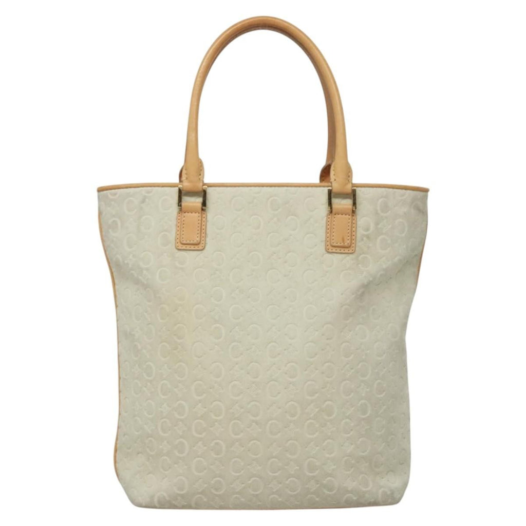 Celine Vintage Macadam Tote Bag C Macadam Suede White Suede Tote Bag Bag