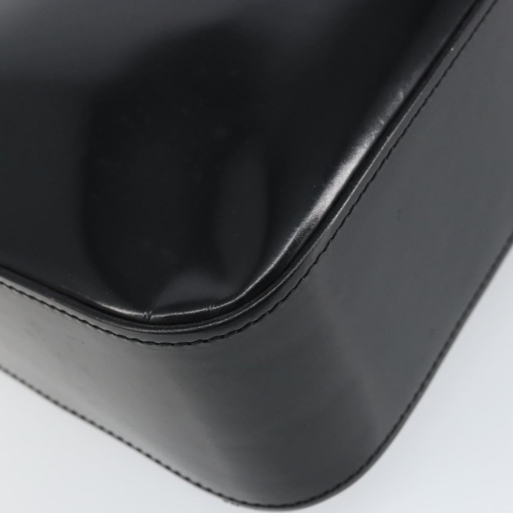 Celine Handbag Patent Leather Black Patent_Leather Shoulder Bag Bag