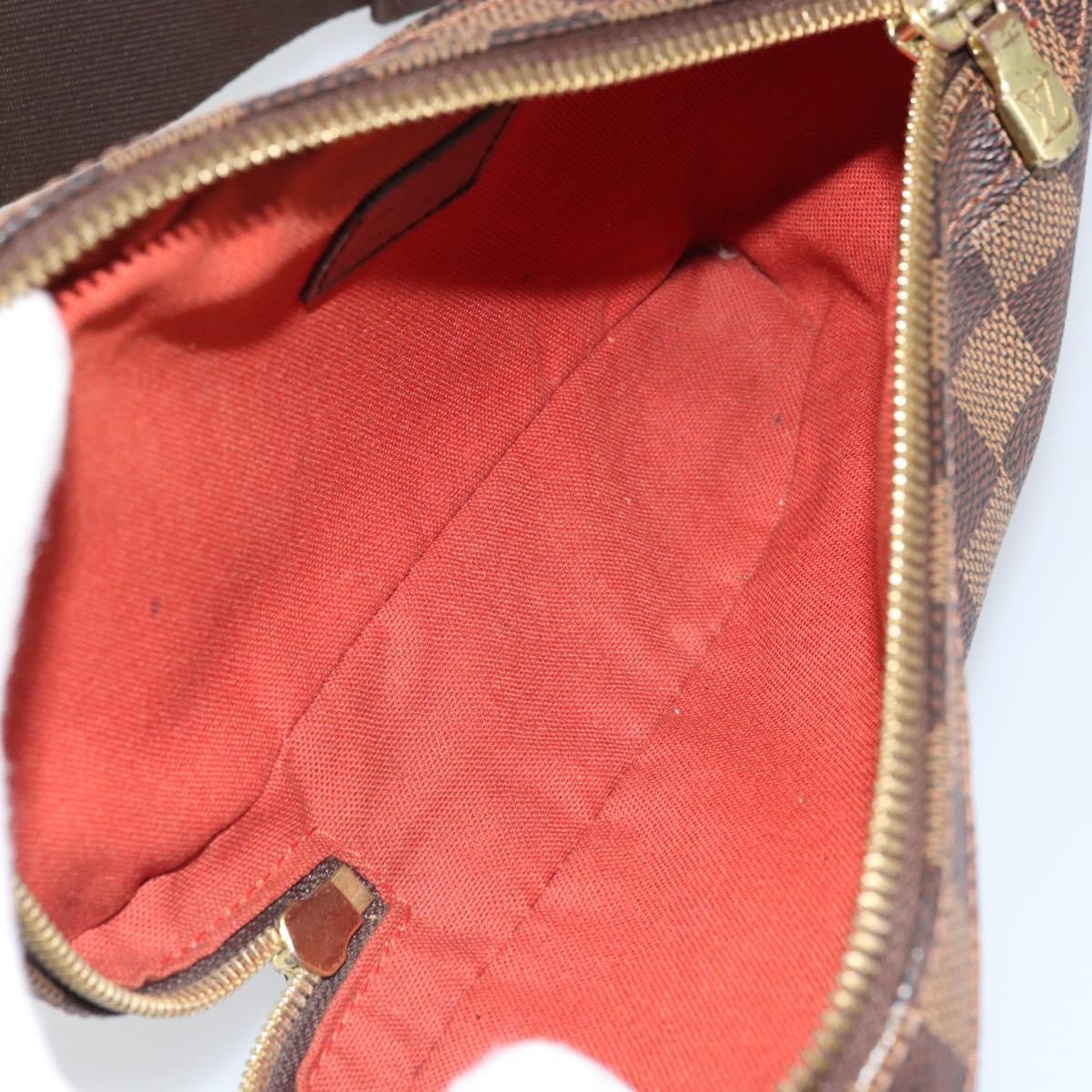 Louis Vuitton Geronimos Waist Bag Damier Brown Canvas Shoulder Bag