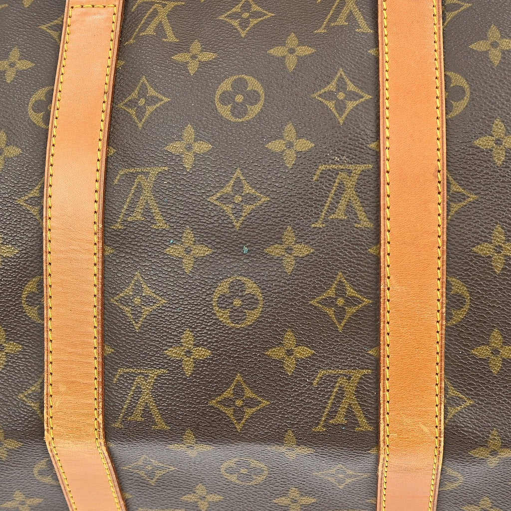 Louis Vuitton Keepall Bag Monogram Canvas Brown Canvas Travel Bag