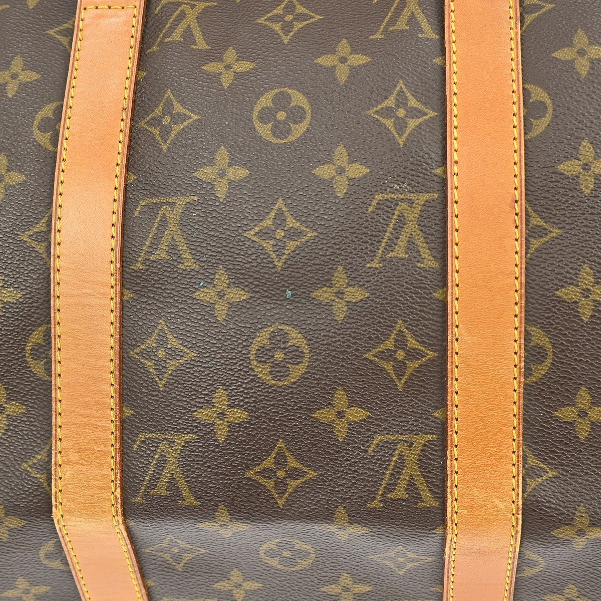 Louis Vuitton Keepall Bag Monogram Canvas Brown Canvas Travel Bag