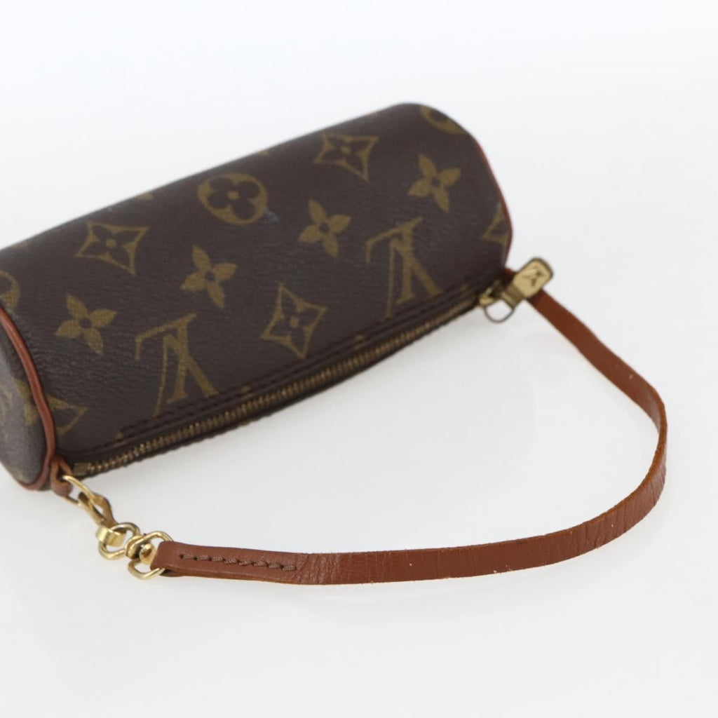 Louis Vuitton Papillon Pochette Monogram Canvas Brown Canvas Clutche & Pouche Bag