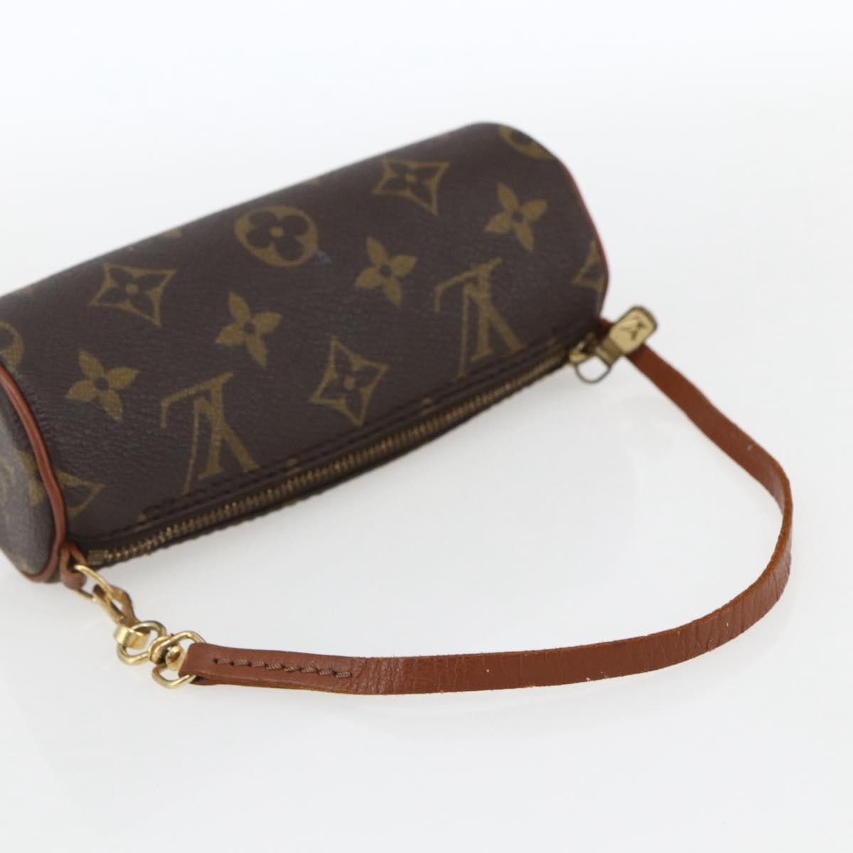 Louis Vuitton Papillon Pochette Monogram Canvas Brown Canvas Clutche & Pouche Bag