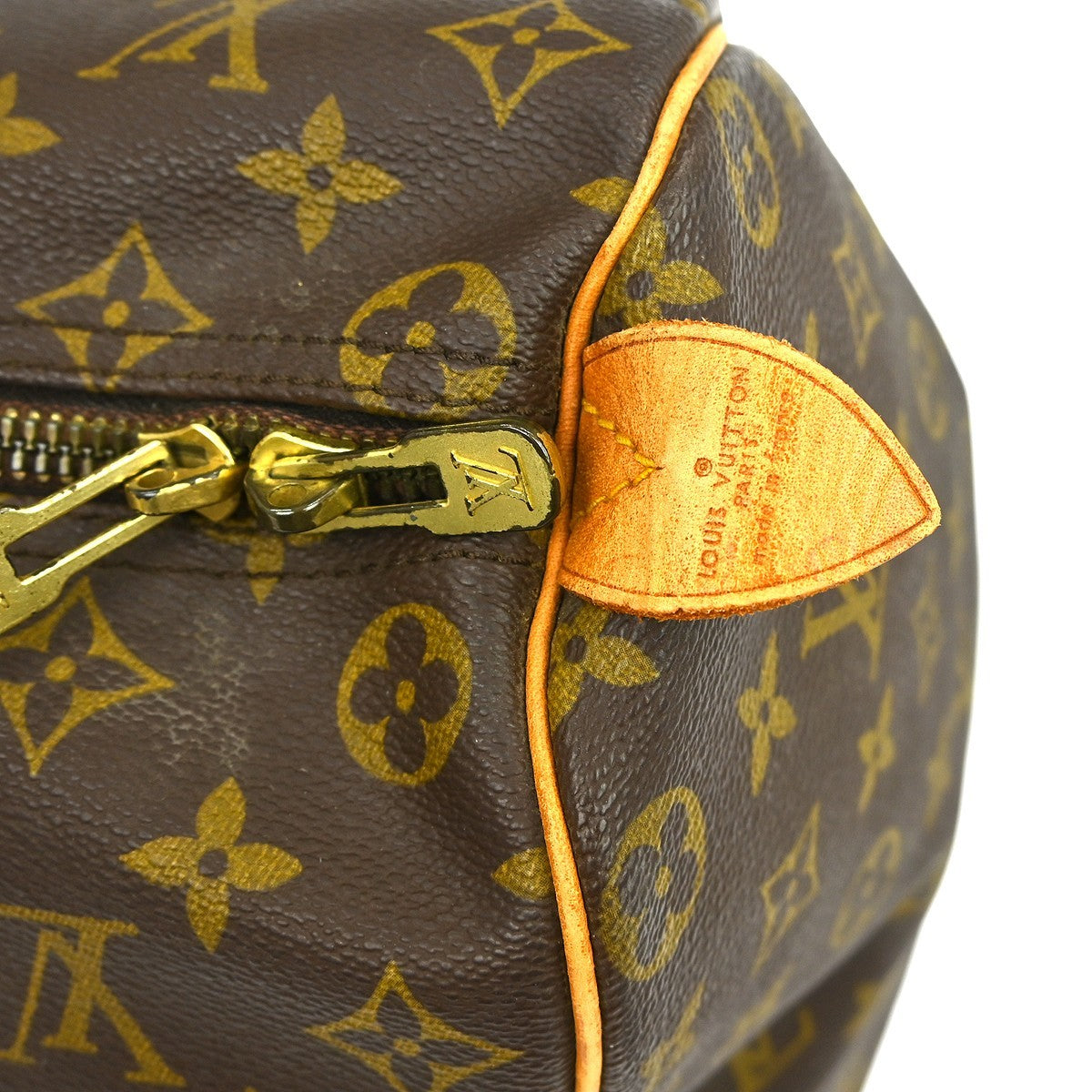 Louis Vuitton Keepall Bag Monogram Canvas Brown Canvas Travel Bag