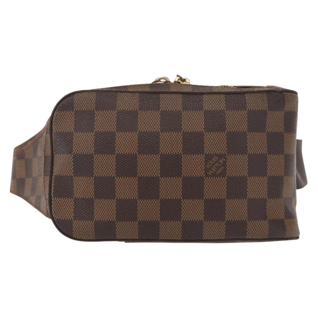 Louis Vuitton Geronimos Waist Bag Damier Brown Canvas Shoulder Bag