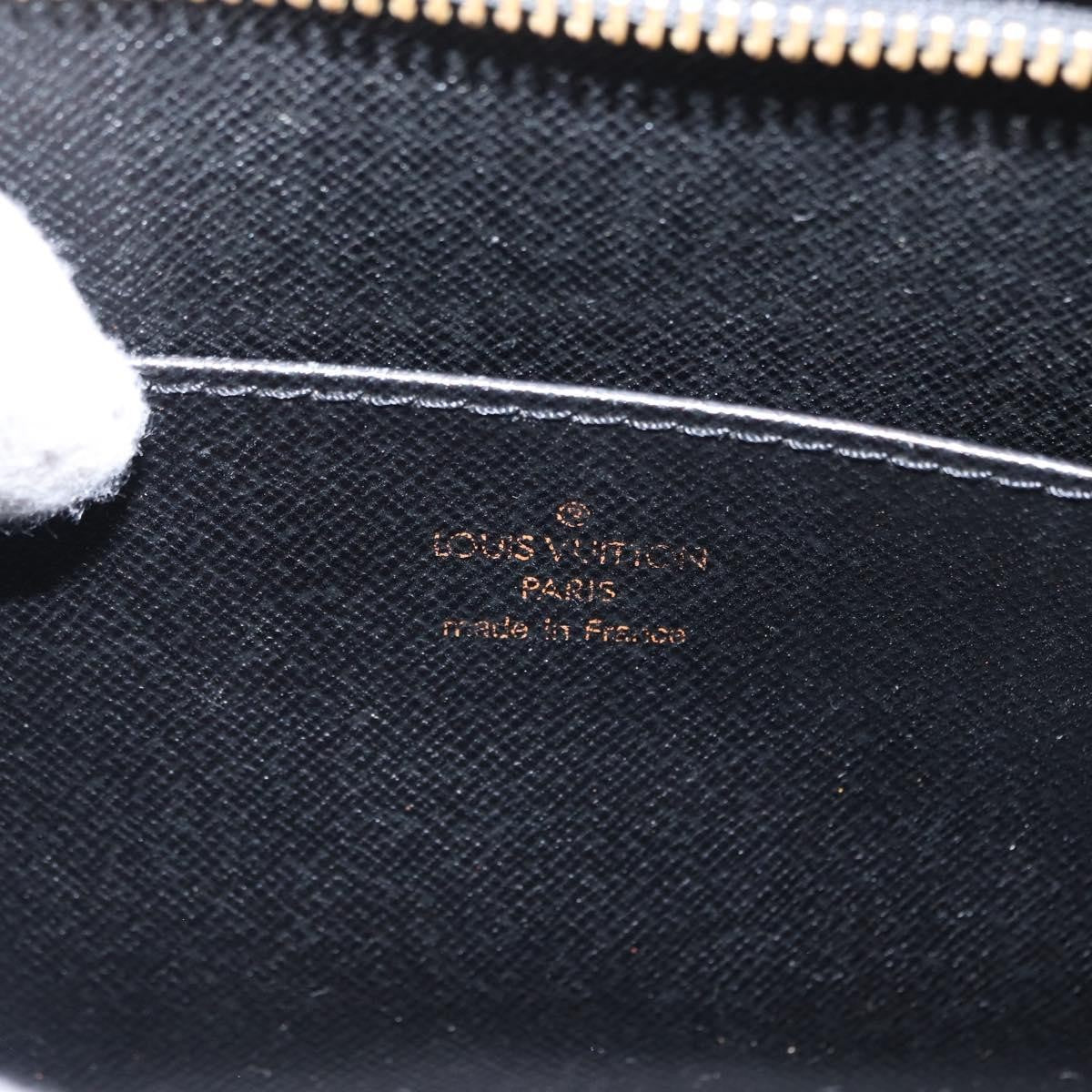 Louis Vuitton Pochette Homme Epi Leather Black Leather Clutche & Pouche Bag