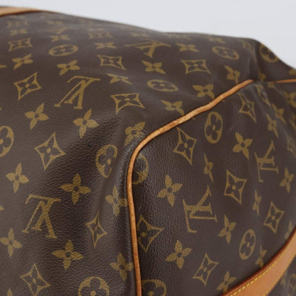 Louis Vuitton Keepall Bandouliere Bag Monogram Canvas Brown Canvas Travel Bag