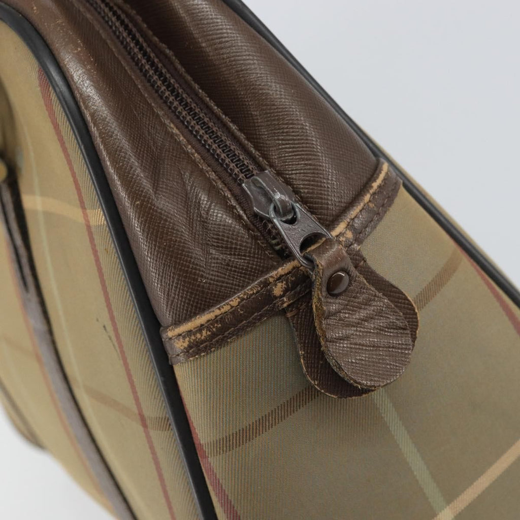 Burberry Nova Handbag Canvas Beige Canvas Handbag