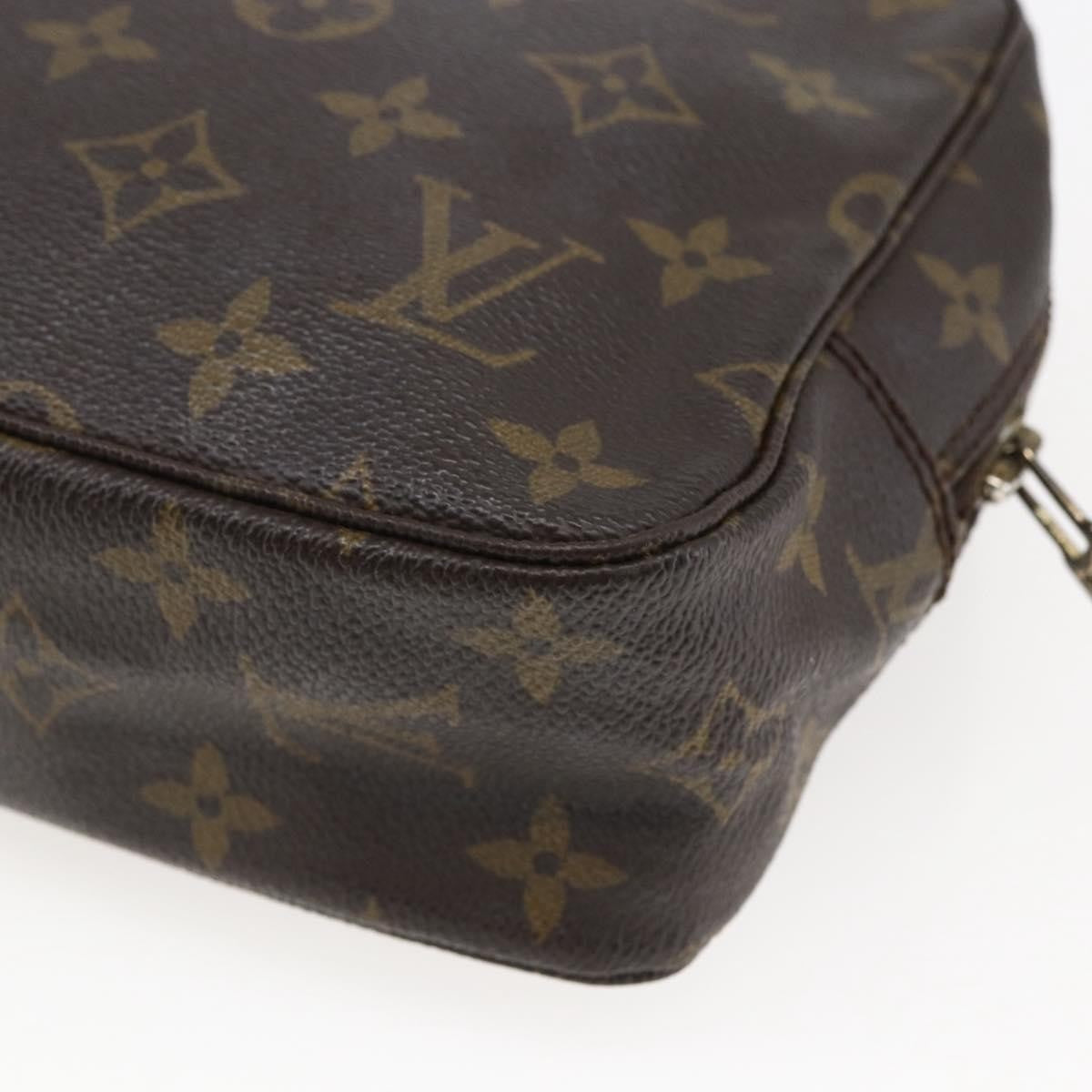 Louis Vuitton Trousse Toilette Monogram Canvas Brown Canvas Clutche & Pouche Bag