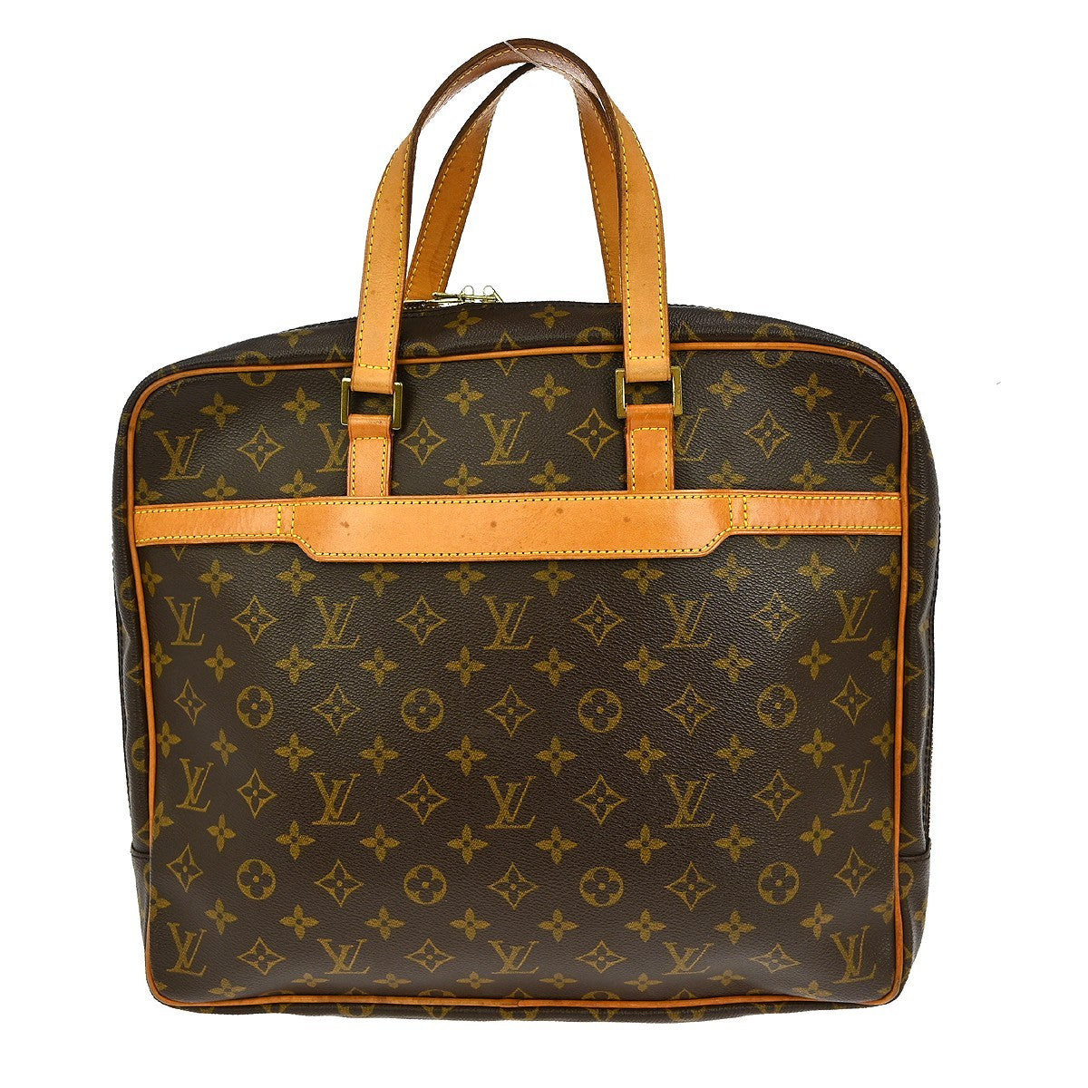 Louis Vuitton Porte-Documents Pegase Bag Monogram Canvas Brown Canvas Briefcase Bag