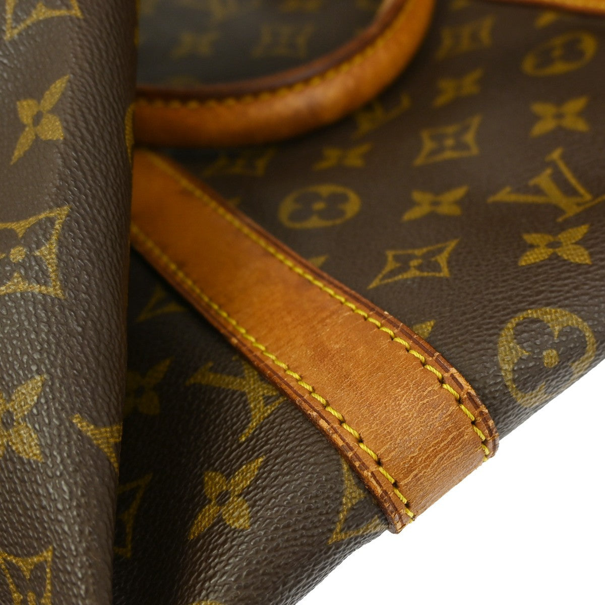 Louis Vuitton Keepall Bag Monogram Canvas Brown Canvas Travel Bag