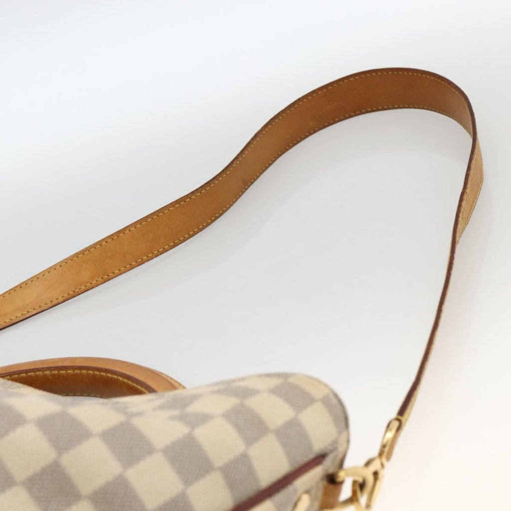 Louis Vuitton Soffi Handbag Damier Beige Canvas Handbag
