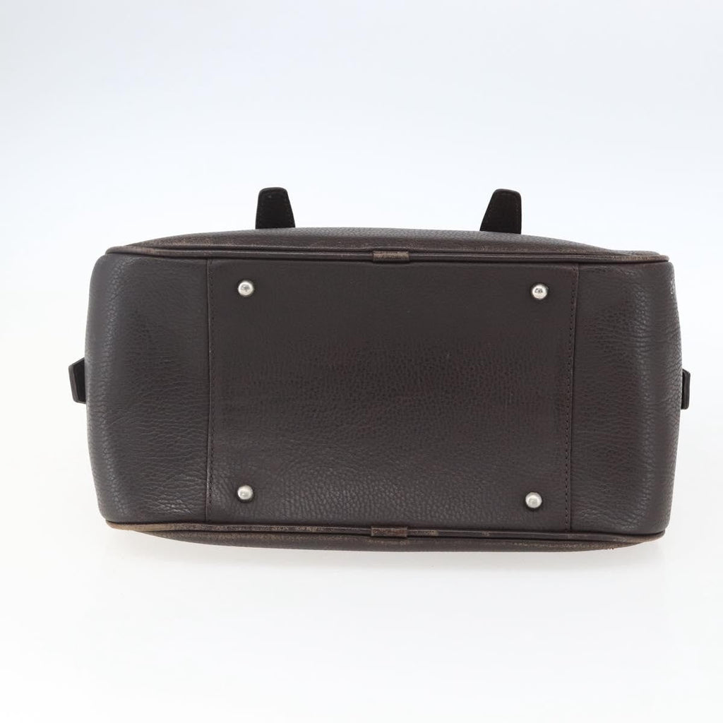 Burberry Vintage Handbag Leather Brown Leather Handbag