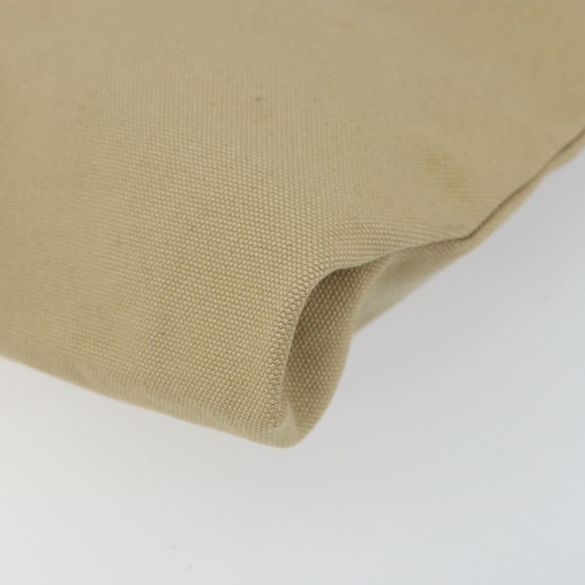 Prada Vintage Handbag Canvas Beige Canvas Handbag