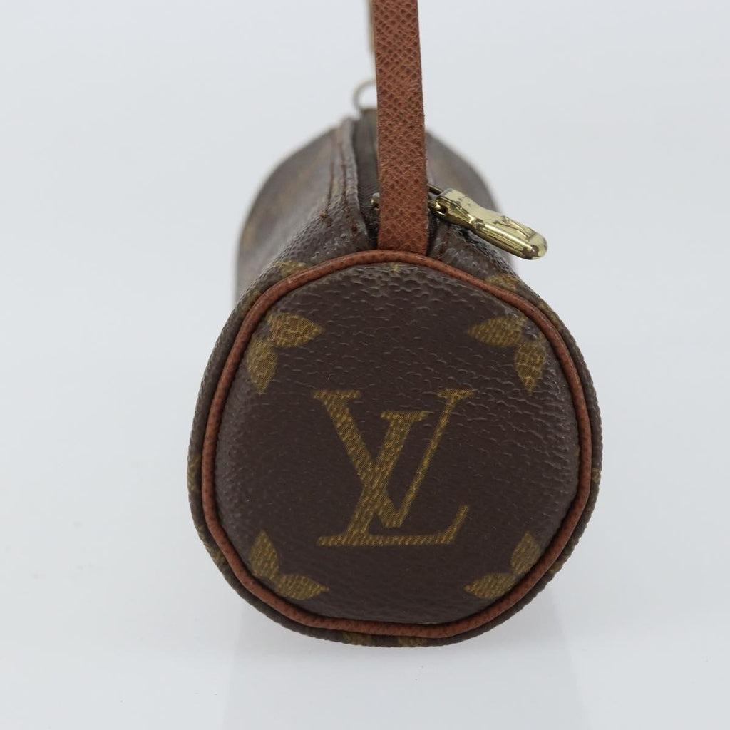 Louis Vuitton Papillon Pochette Monogram Canvas Brown Canvas Clutche & Pouche Bag