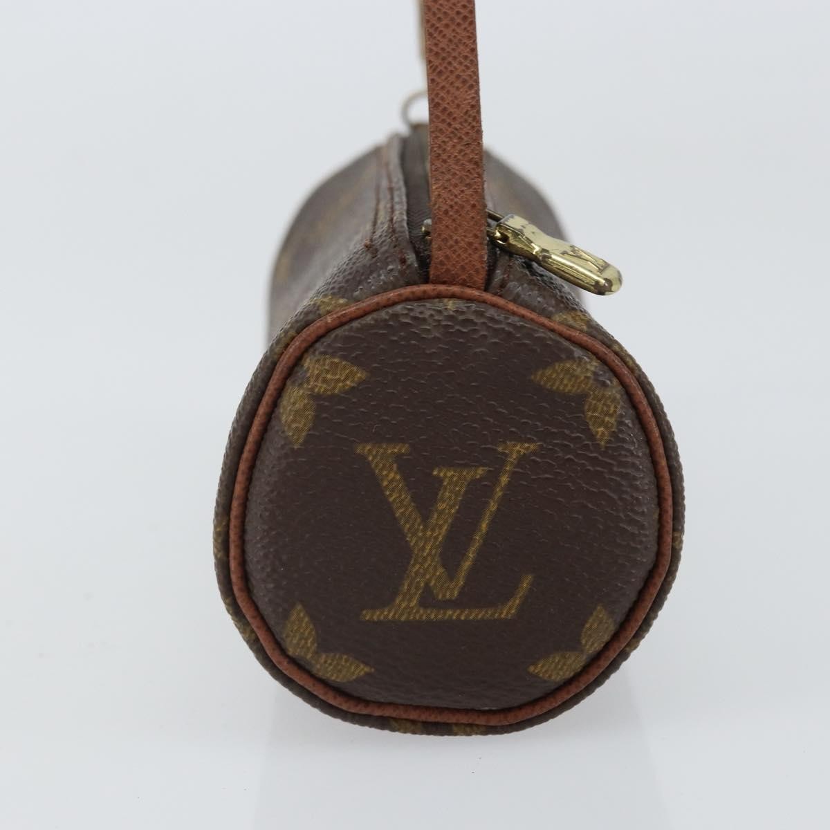 Louis Vuitton Papillon Pochette Monogram Canvas Brown Canvas Clutche & Pouche Bag