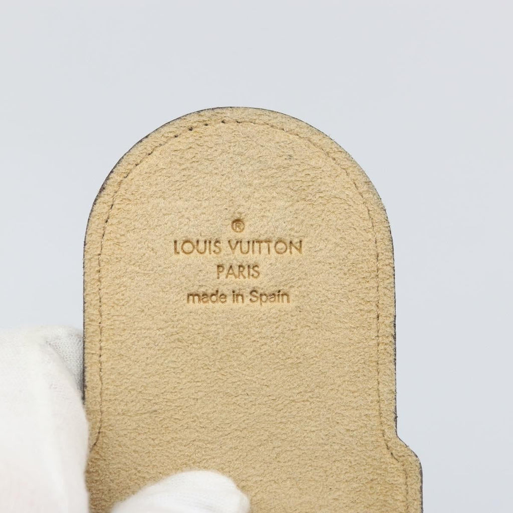 Louis Vuitton Etui À Stylo Canvas Brown Canvas Clutche & Pouche Bag