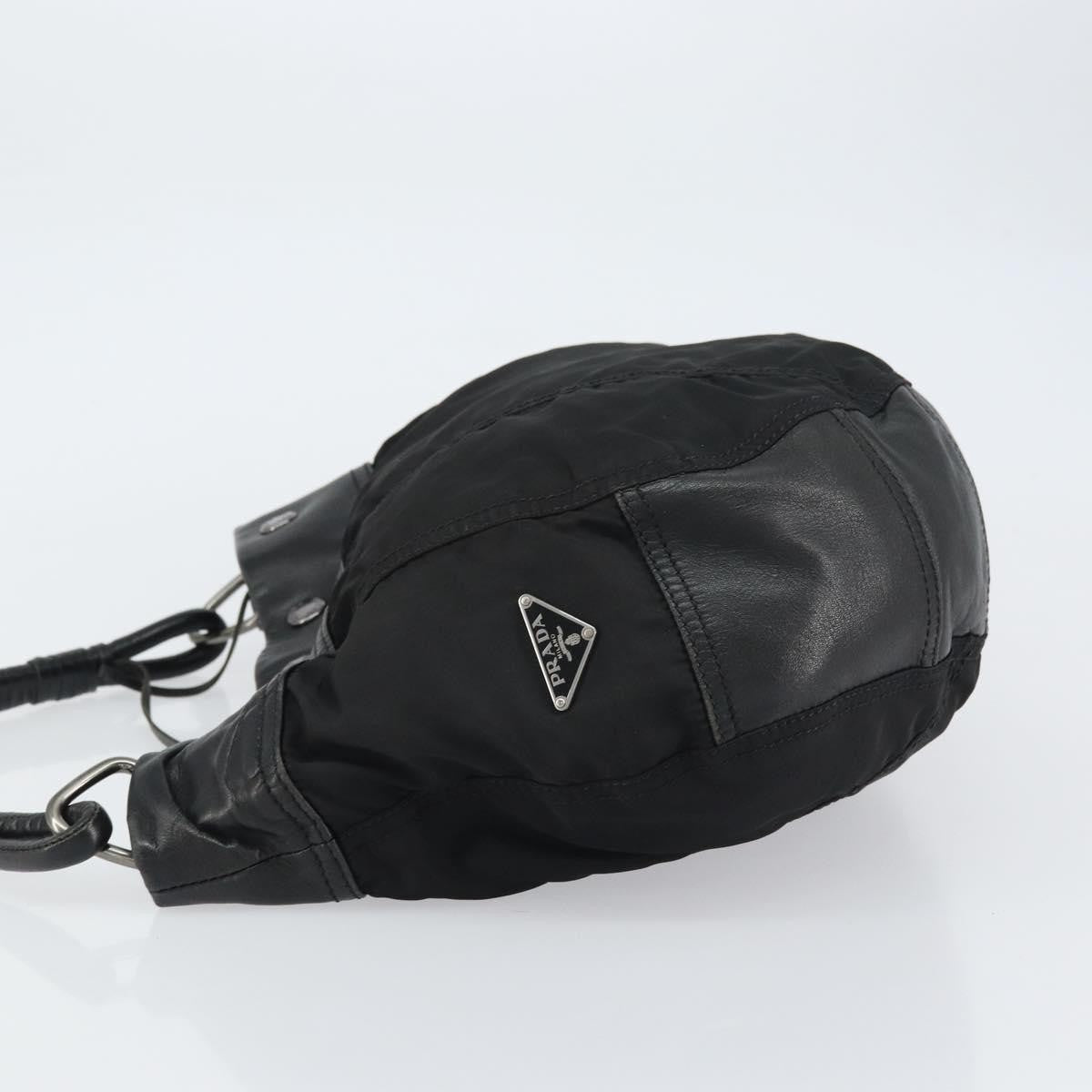 Prada Vintage Shoulder Bag Tessuto Black Nylon Shoulder Bag Bag