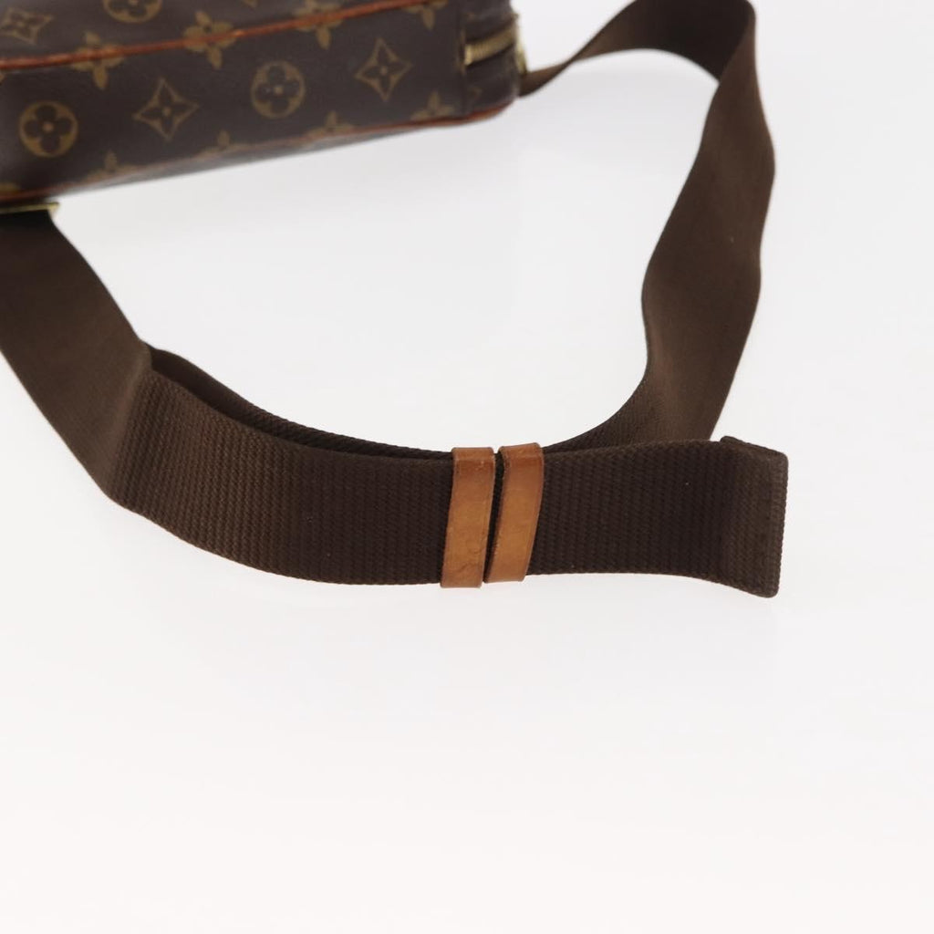 Louis Vuitton Pochette Gange Monogram Canvas Brown Canvas Clutche & Pouche Bag