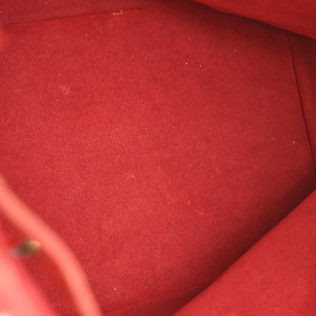 Louis Vuitton Noe Handbag Epi Leather Red Leather Shoulder Bag