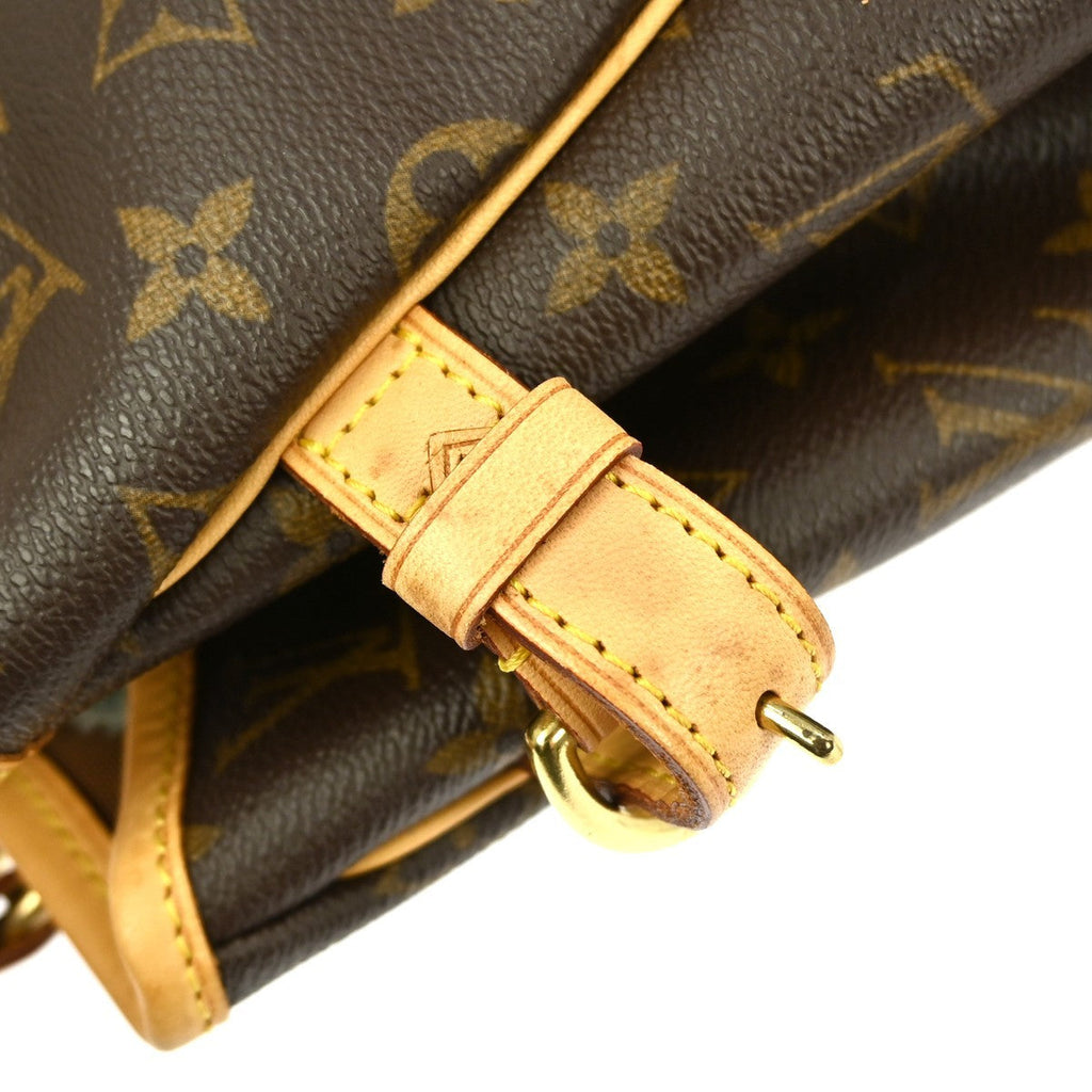 Louis Vuitton Batignolles Handbag Monogram Canvas Brown Canvas Tote Bag