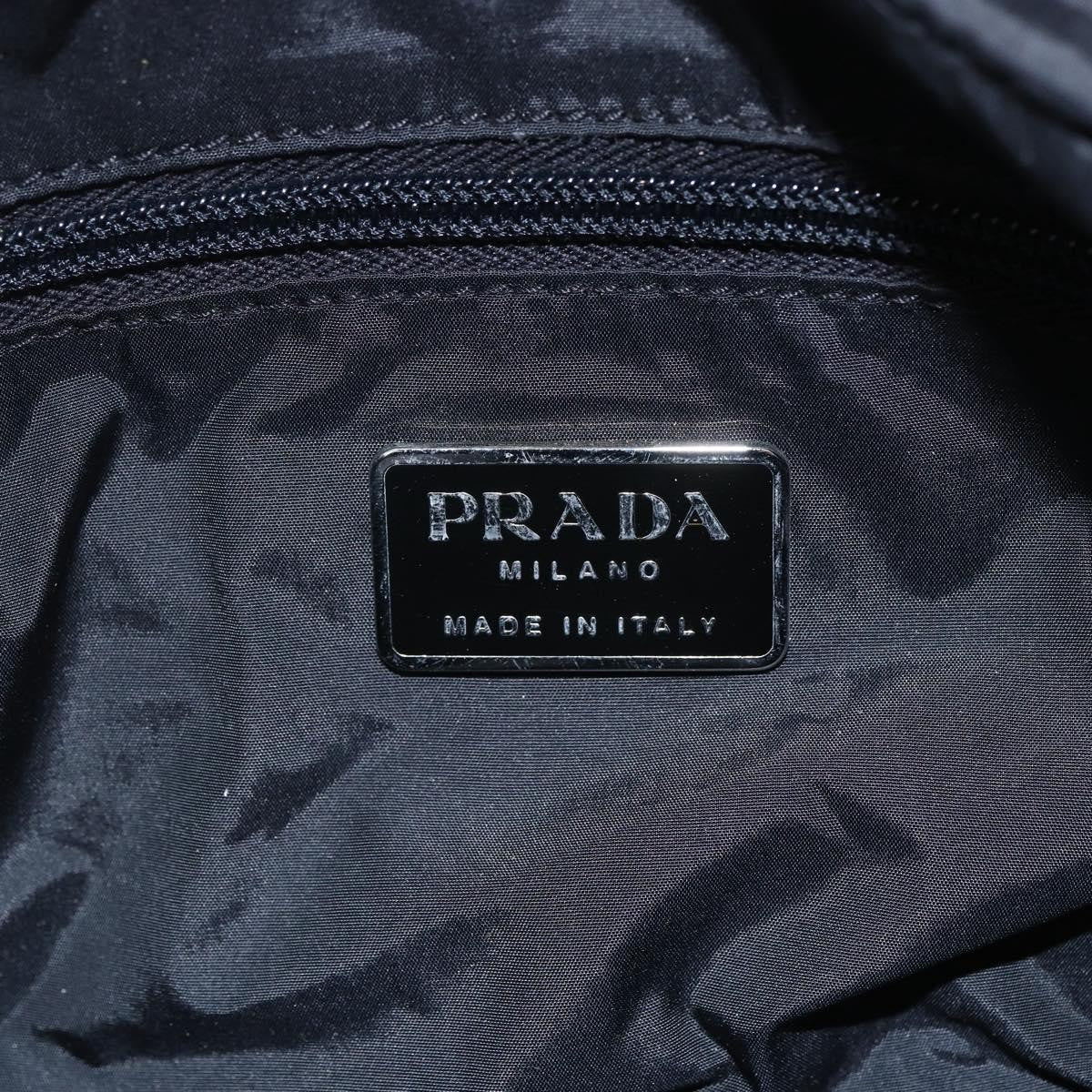 Prada Sport Zip Shoulder Bag Nylon Black Nylon Shoulder Bag Bag