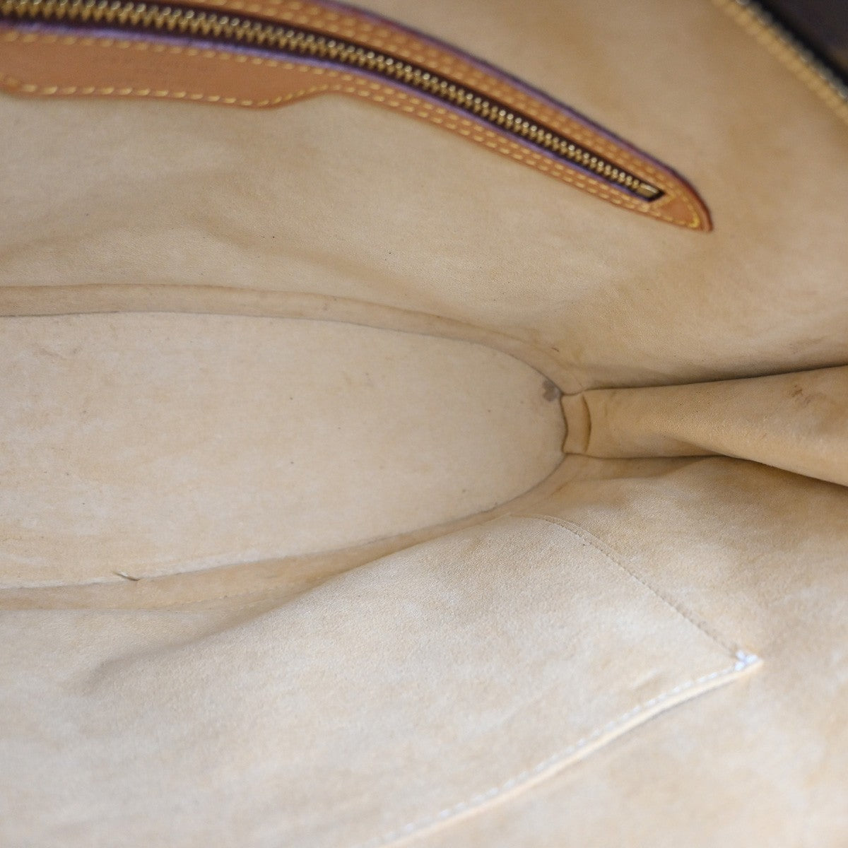 Louis Vuitton Babylone Handbag Monogram Canvas Brown Canvas Shoulder Bag