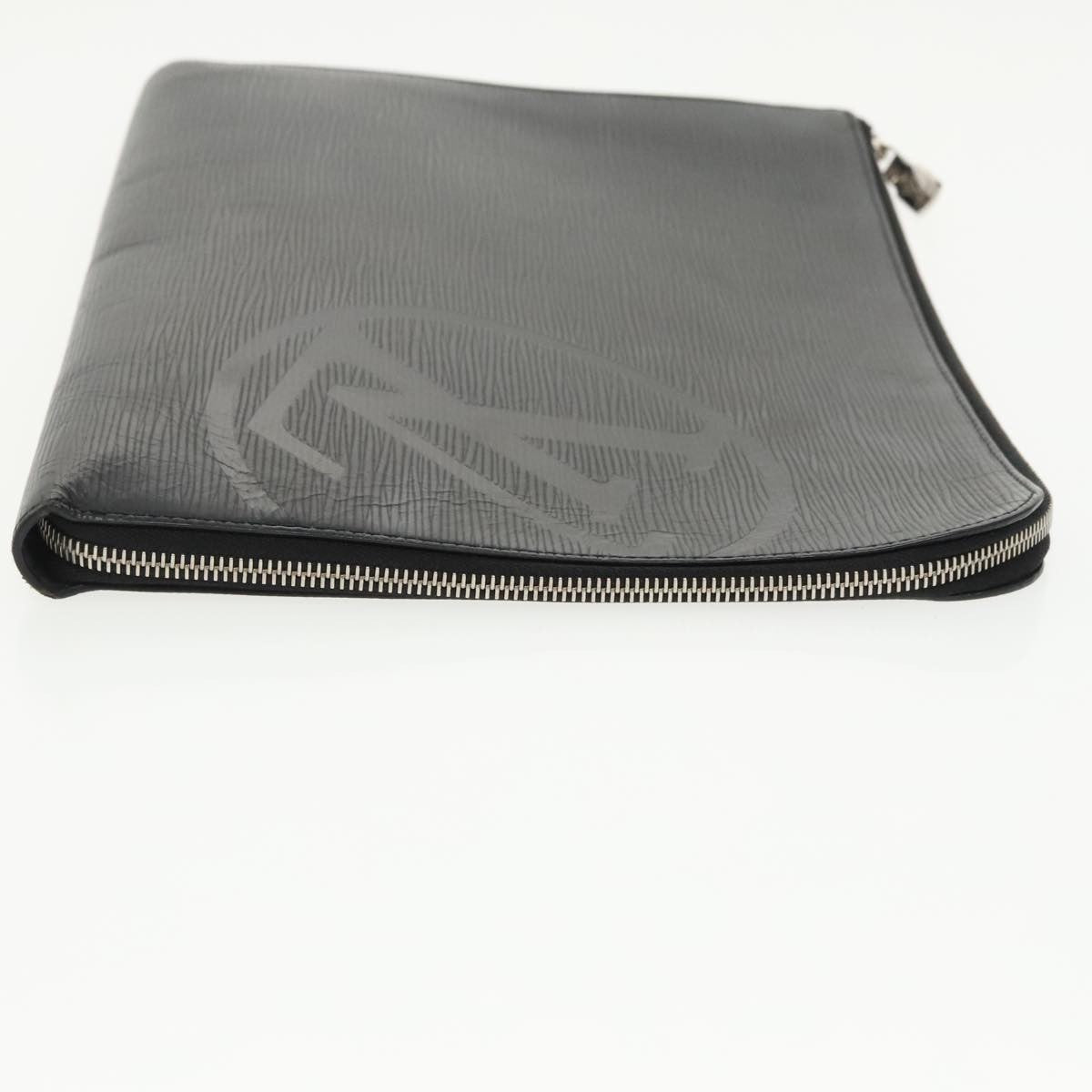 Louis Vuitton Pochette Jour Initials Epi Leather Black Leather Clutche & Pouche Bag
