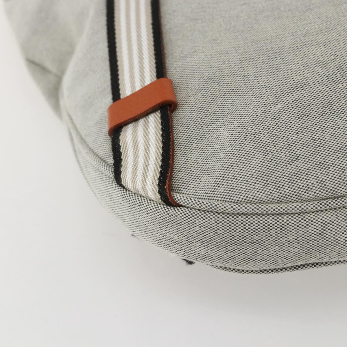 Burberry Blue Label Shoulder Bag Canvas Gray Canvas Shoulder Bag
