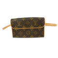Louis Vuitton Florentine Waist Bag Monogram Canvas Brown Canvas Shoulder Bag