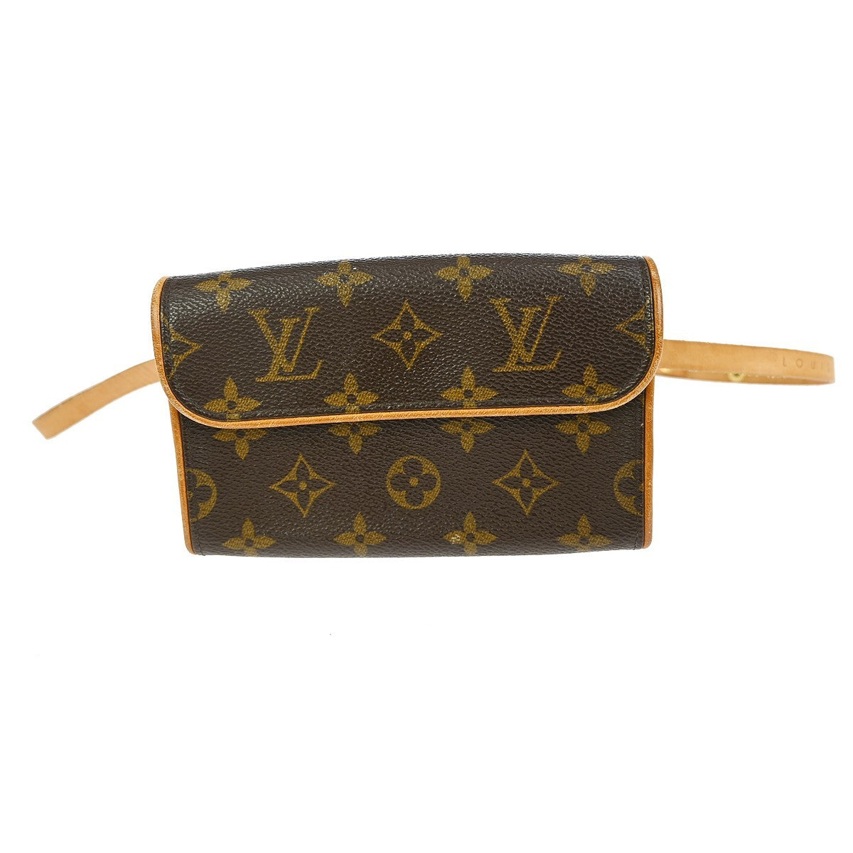 Louis Vuitton Florentine Waist Bag Monogram Canvas Brown Canvas Shoulder Bag