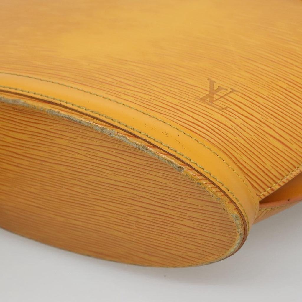 Louis Vuitton Saint Jacques Handbag Epi Leather Yellow Leather Shoulder Bag