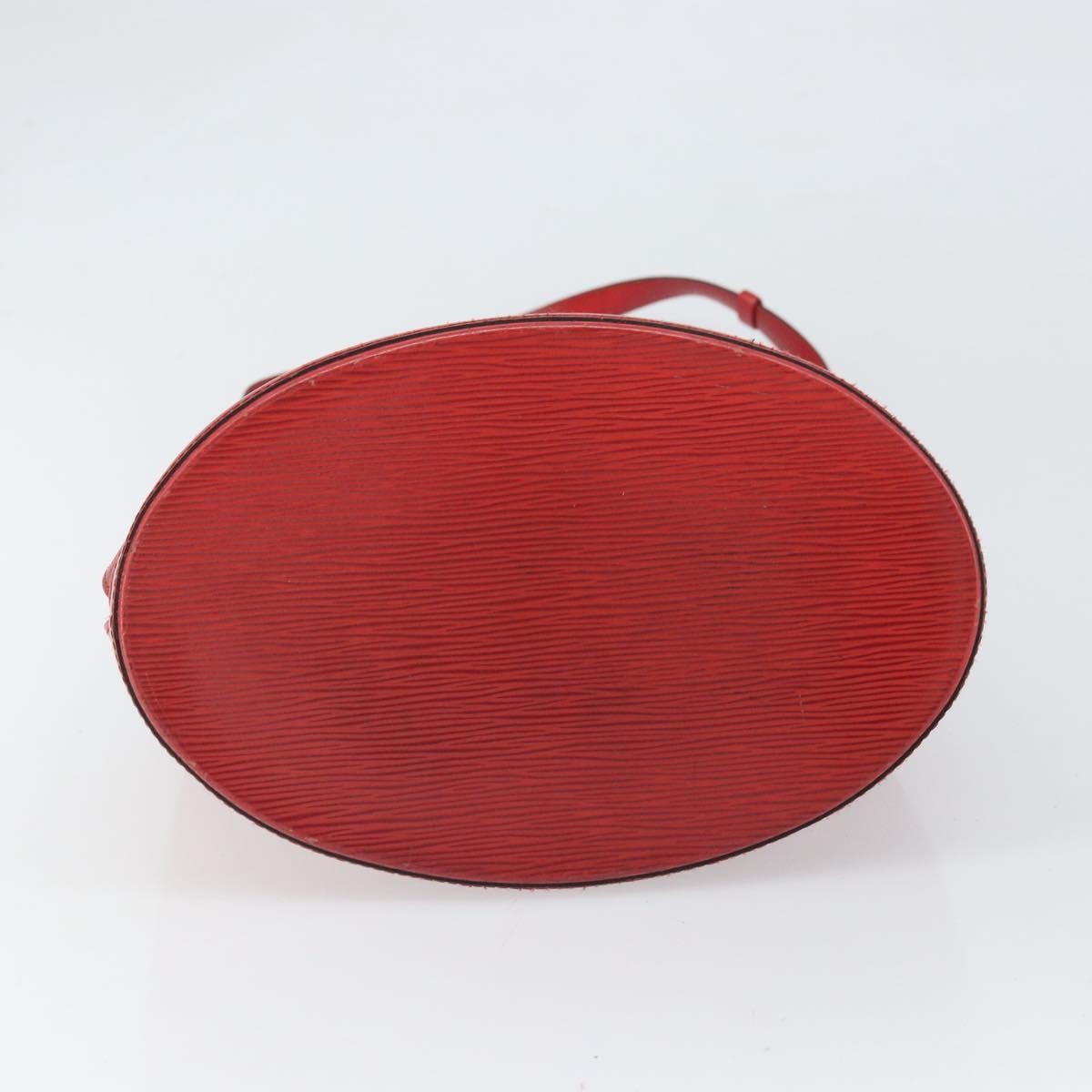 Louis Vuitton Cluny Shoulder Bag Epi Leather Red Leather Shoulder Bag